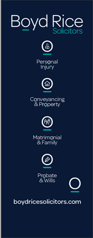 Boyd Rice Solicitors provide legal advice to clients throughout Northern Ireland. We have easily accessible, centrally located offices in both Belfast (just off Boucher Road) and Newtownards. We provide a wide range of legal services across four main practice areas to meet the needs of our extensive client base. Our ethos is to provide a professional, friendly and affordable legal service to all of our clients. We are here to help and are on your side. Boyd Rice Solicitors will provide Balmoral GC members with a free initial consultation and substantially reduced fee in relation to conveyancing services. Contact Neil McGranaghan 02891817715 or neil@boydricesolicitors.com